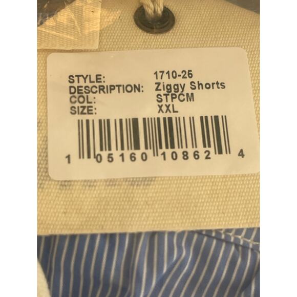 Ser.o.ya Men's Ziggy Swim Trunk Shorts in Blue Stripe Combo Size XXL NWT - Picture 6 of 9